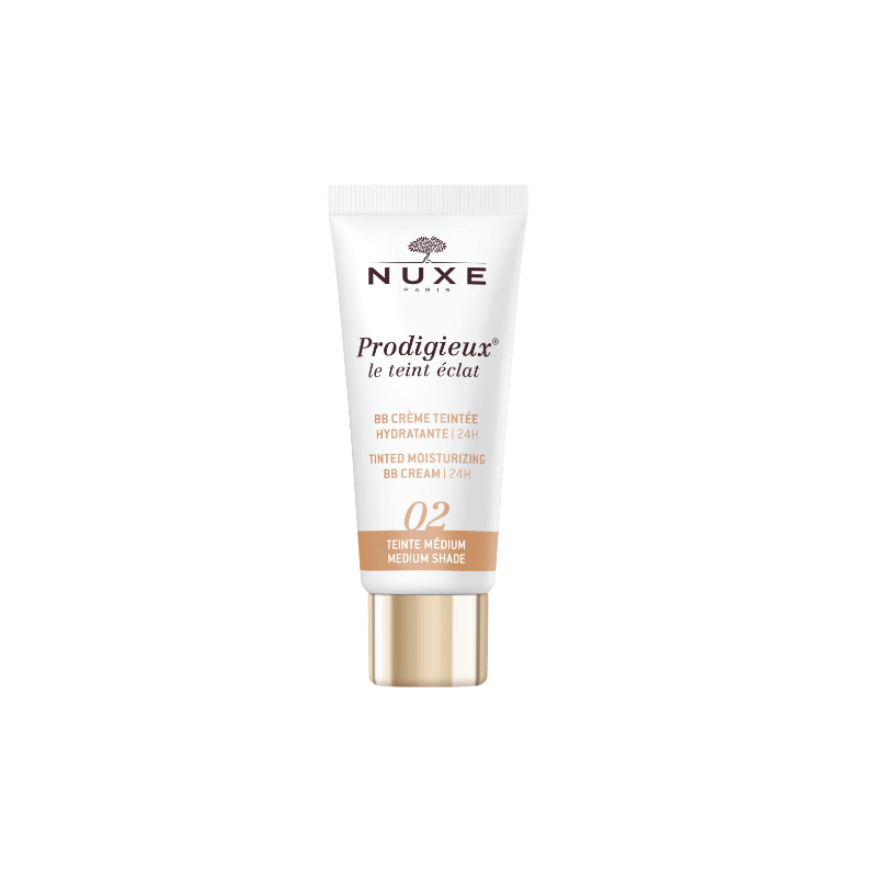 Tinted Moisturizing BB Cream Prodigieux - Teinte Médium - Nuxe - 30 ml