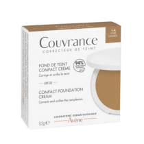 Fond de Teint - Compact Crème - Doré - SPF 30 - Couvrance - Avène - 8,5g