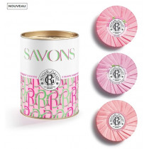 coffret 3 savons - Feuille de thé - Rose - Rose Thé - Roger Gallet -3X100g