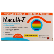 MaculA-Z - Visée Oculaire - 120 Capsules