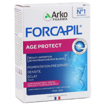 Forcapil - Age Protect - Cheveux Affinés, Ternes - ArkoPharma - 30 comprimés