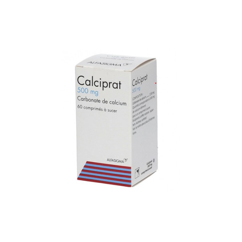 Calciprat 500mg, Calcium deficiency, 60 tablets to suck