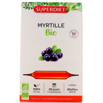 Blueberry Juice - Superdiet - 20 phials