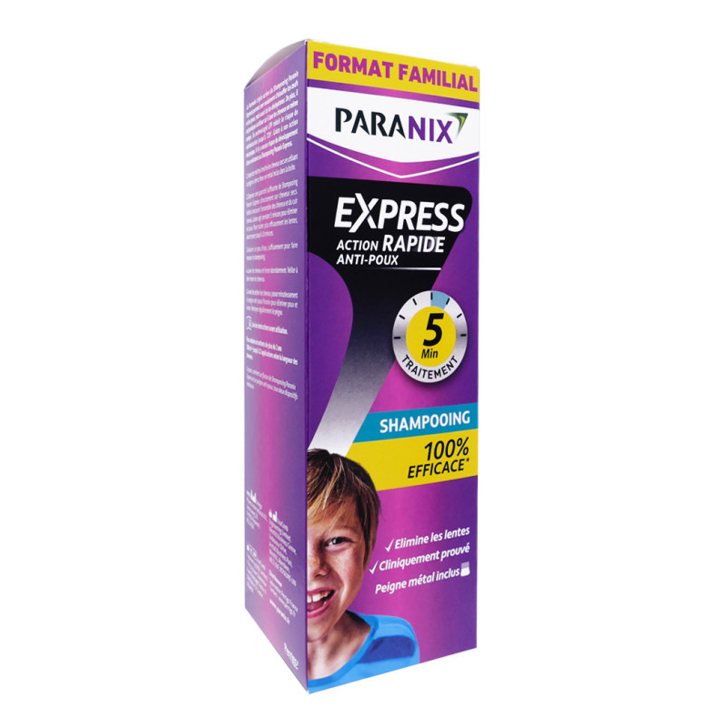 Anti-Lice Shampoo - Fast Action - Paranix Express - 300 ml