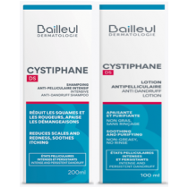 Anti-Dandruff Shampoo and Lotion - Cystiphane DS