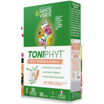 Toniphyt 50+ - Multivitamines & Minéraux - Santé Vert - 30 Comprimés