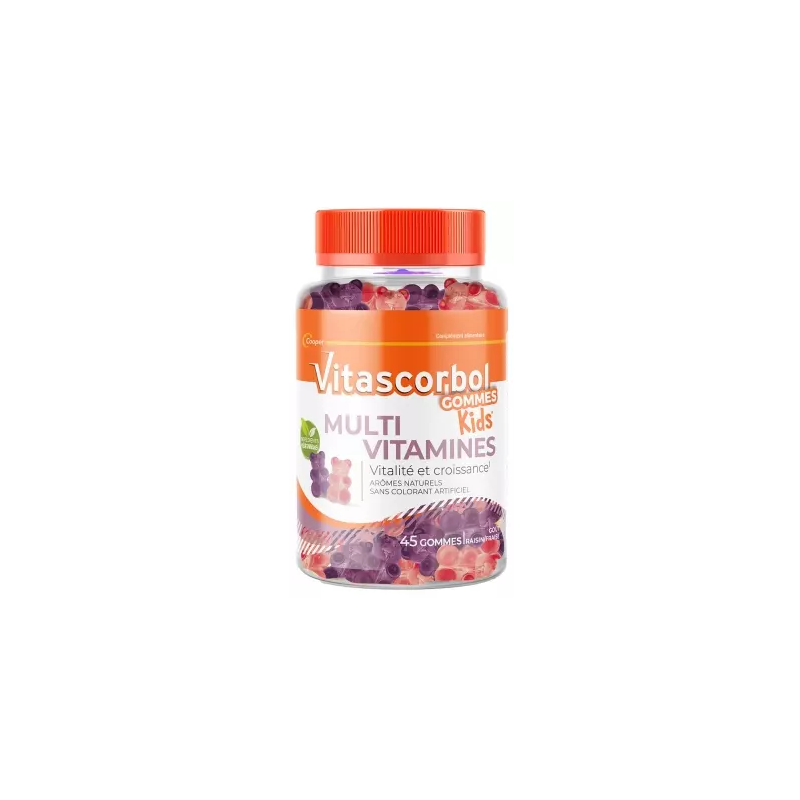 Multivitamins Gummies - Vitality & Growth - Vitascorbol - 45 gummies