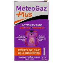 MeteoGaz Plus - Ballonnements & Gaz - 12 Sticks