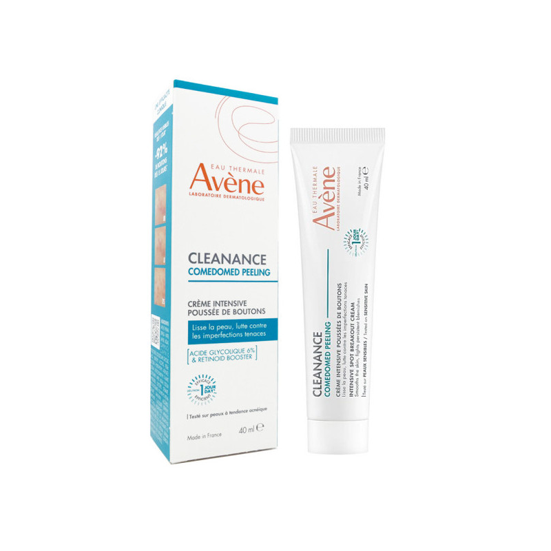 Crème Intensive Poussée De Boutons - Cleanance Comedomed - Avène 40 ml