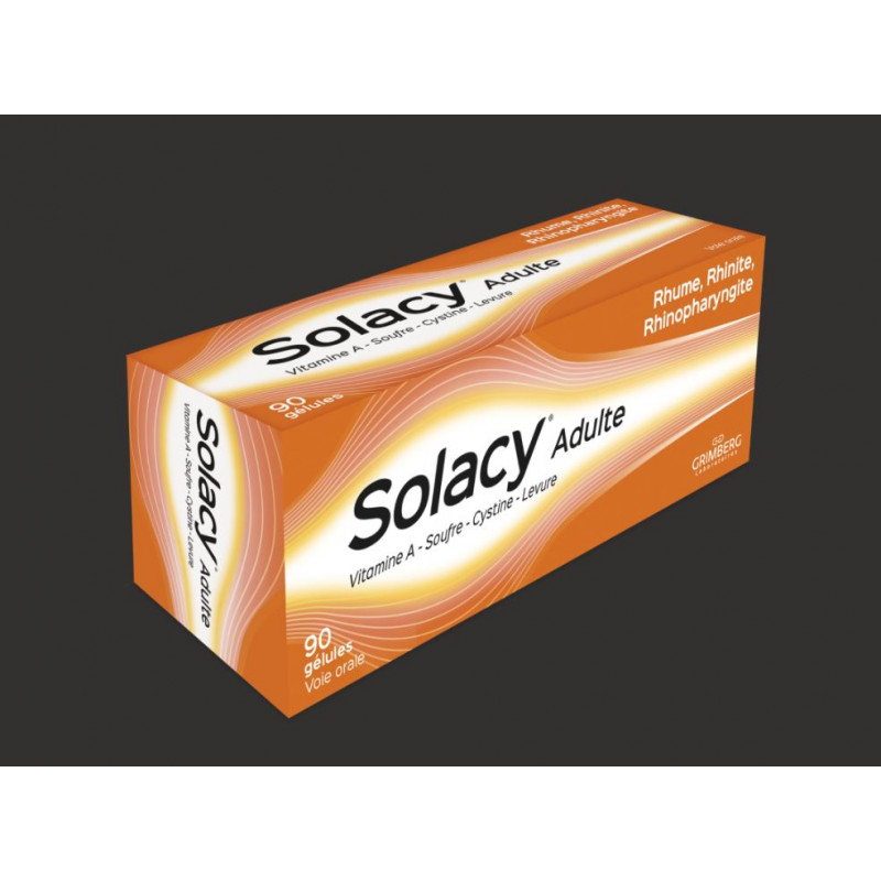 Solacy Adulte Affections Rhinopharyngées - 90 Gelules