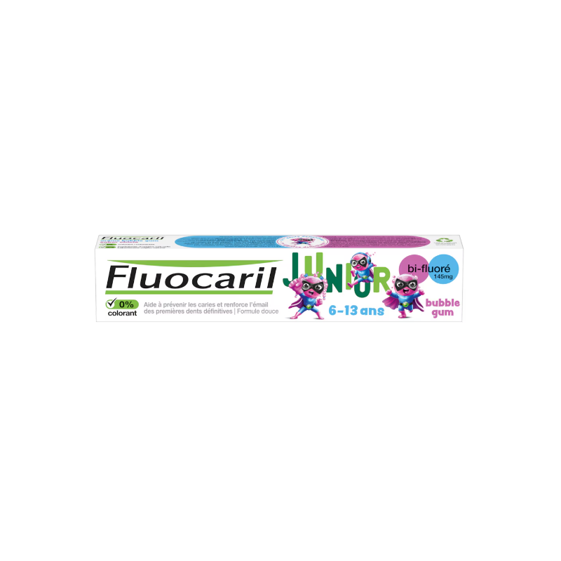 Kids Toothpaste - Helps Prevent Cavities and Strengthens Enamel - Fluocaril - 75ml