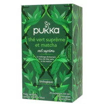 Matcha Supreme Green Tea - Organic - Pukka - 20 Sachets