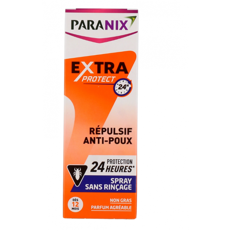 Anti-Lice Repellent - Extra Protect 24H - Paranix - 100 ml