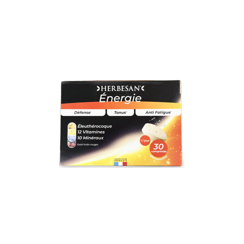 Energy Multivitamins - Herbesan - 30 Effervescent Tablets