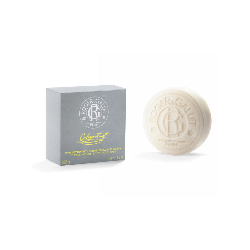 3 in 1 Cologne Twist Cleansing Bar - Roger & Gallet - 100 g