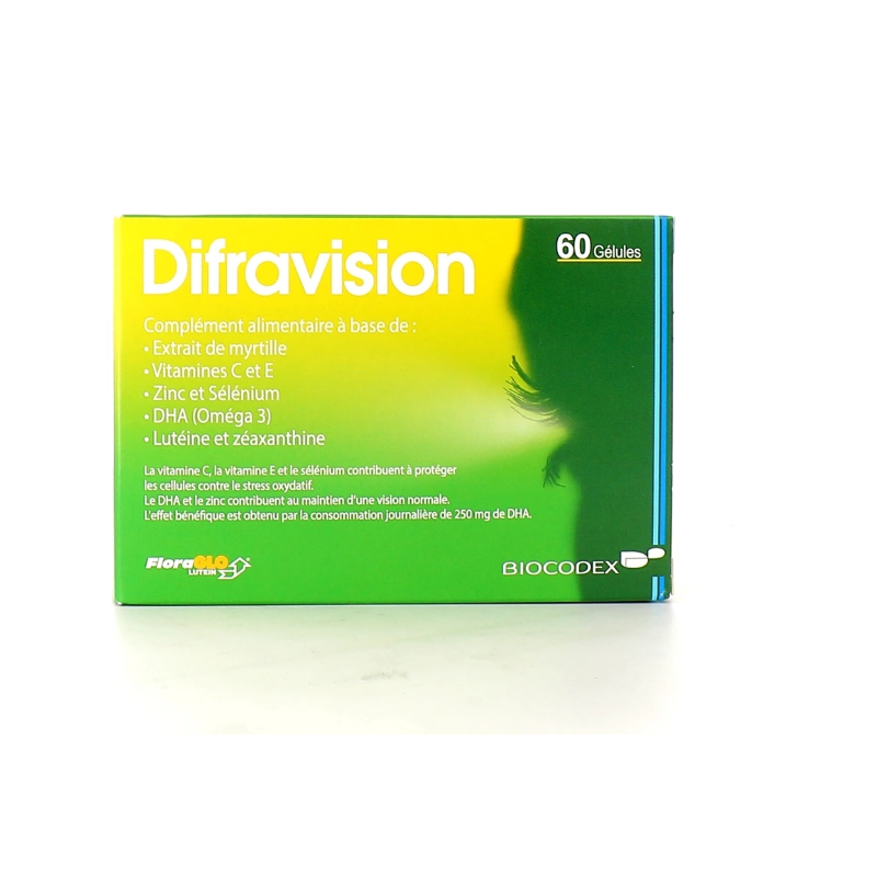 Difravision - Food Supplement - 60 Capsules