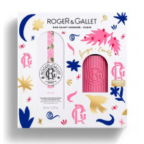 Coffret Eau Parfumée - Rose - Roger Gallet -  100ml + bougie offerte