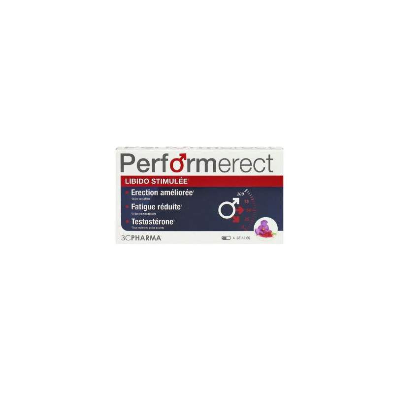 PerformErect - Erectile Dysfunction - 3 Chênes - Box Of 4