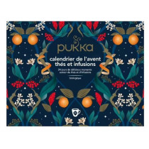 Advent Calendar - Teas and Infusions - 24 Herbal Teas - Pukka