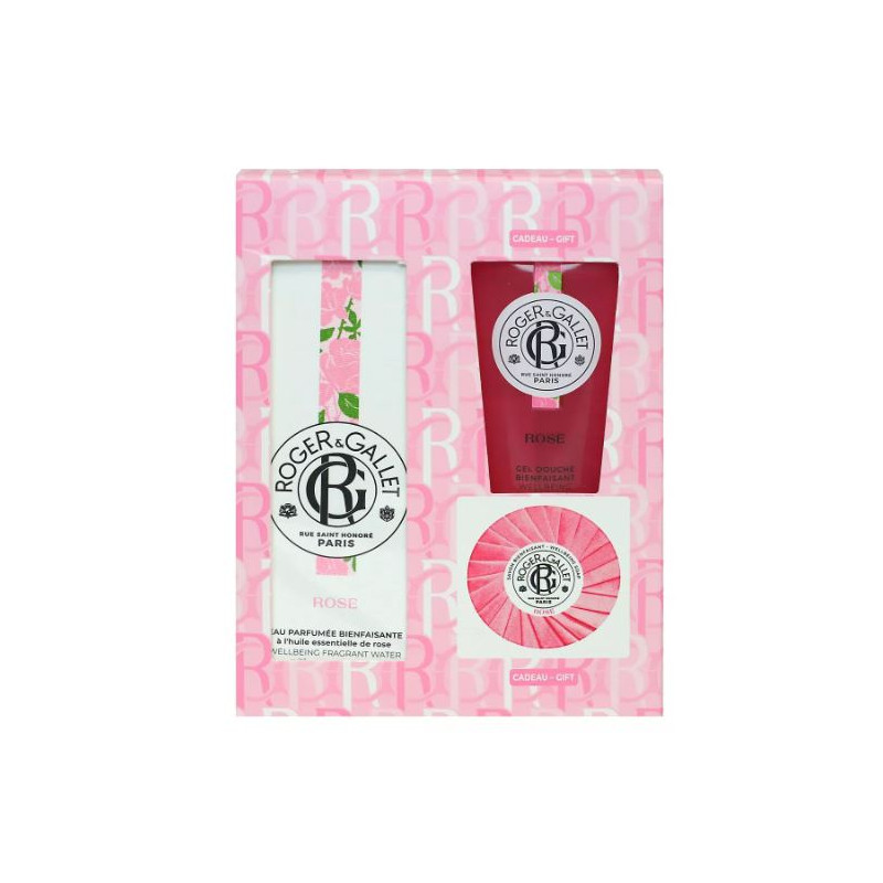 Coffret Parfumé Rose - Roger Gallet - 100 ml