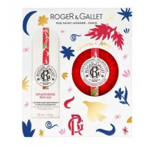 Coffret Eau Parfumée - Gingembre Rouge - Roger Gallet - 30ml + savon offert