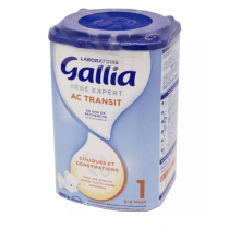 Lait AC Transit - 1er Age - 0-6 mois - Gallia - 800g