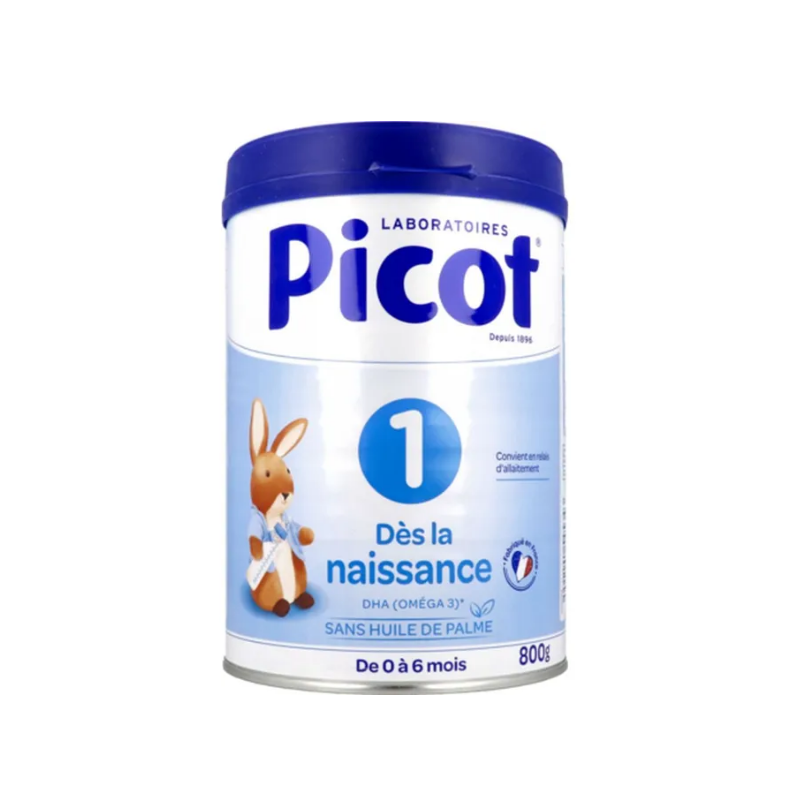 1st age milk - 0 to 6 months - Picot - 800g