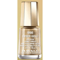 Vernis à Ongles Noel - Cyber Gold - n°998 - Mavala - 5ml