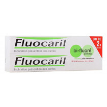 Dentifrice Bi-Fluoré 250Mg Menthe Fluocaril, Lot De 2 x 125 ml