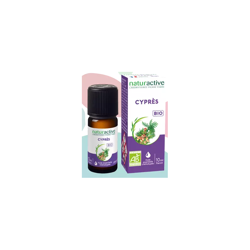 Organic Cypress Essential Oil, Naturactive, 10 ml