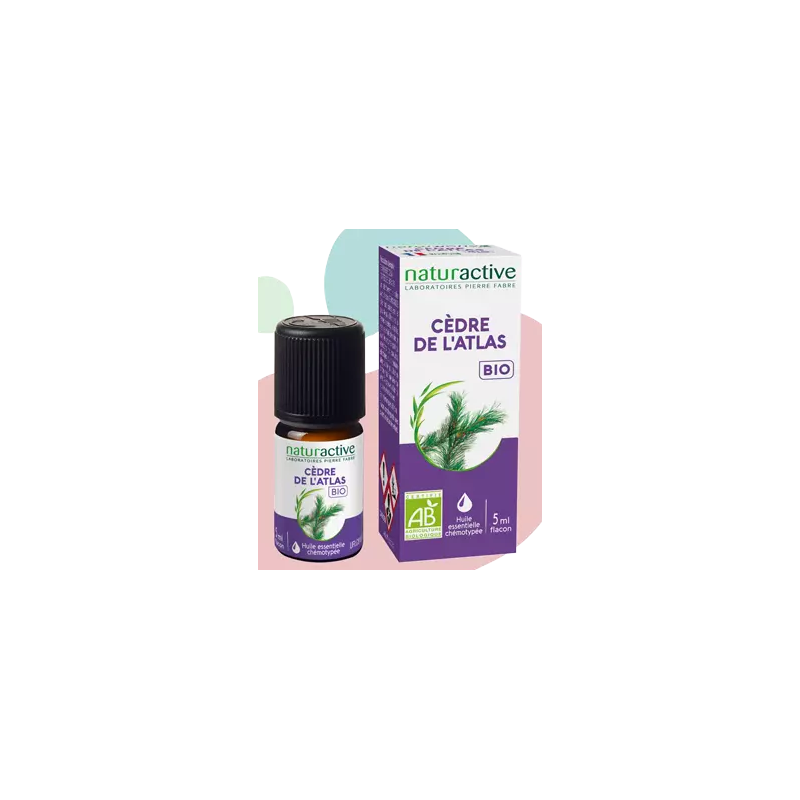 Huile Essentielle Cèdre de l'Atlas BIO - Naturactive 5ml