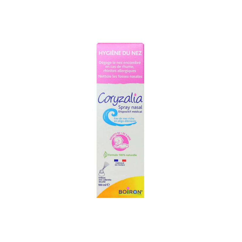 Nasal Spray - Coryzalia - Nose Hygiene - Boiron - 100ml