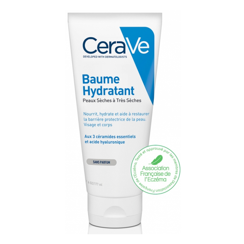 Baume Hydratant - Peaux Sèches A Très Sèches - Sans Parfum - CeraVe -177ml