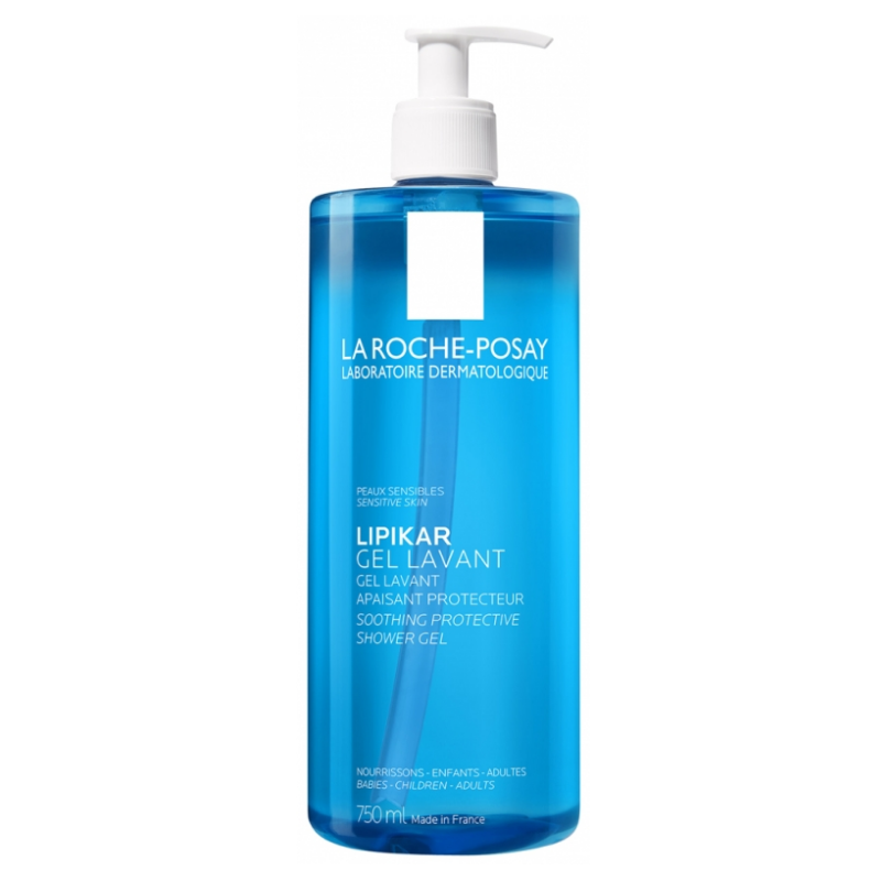 Gel Lavant Lipikar - Apaisant & Protecteur - La Roche Posay - 750 ml