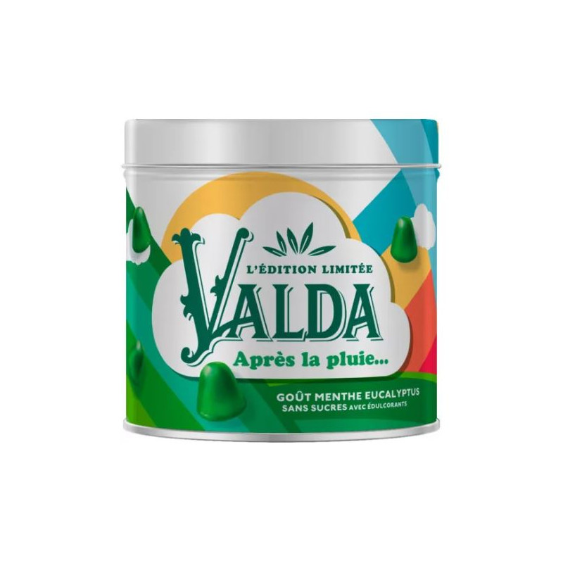 Valda Edition Limitée -  Goût Menthe & Eucalyptus - Sans sucres - 160 g