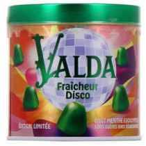 Valda Edition Limitée disco-  Goût Menthe & Eucalyptus - Sans sucres - 160 g