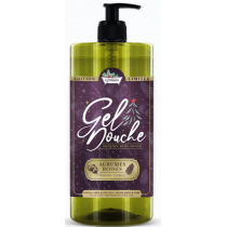 Gel Douche de Noël - Agrumes Boisés - Les Petits Bains de Provence - 1L