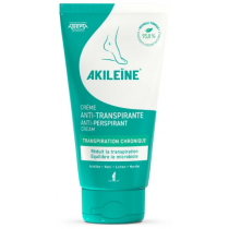 Anti-Perspirant Cream - Reduces Perspiration - Akileine - 75 ml