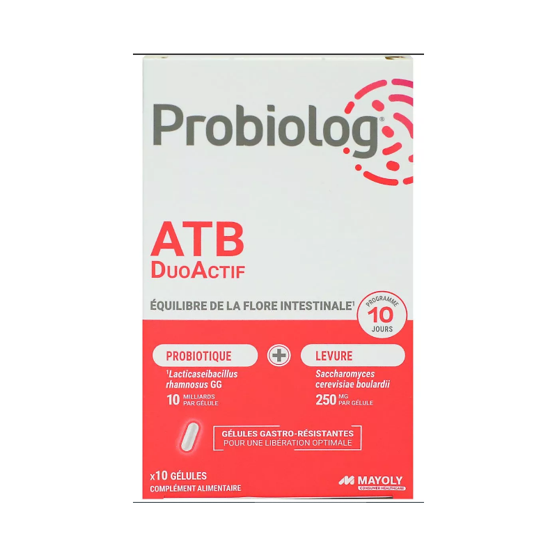 Probiolog ATB - Flore Intestinale - Mayoly - 10 Gélules