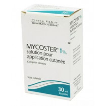 Mycoster Ciclopirox 1% Solution Pour Application Cutanée 30 ml