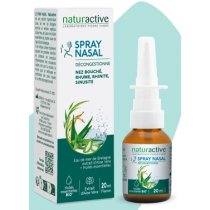 Nasal Spray with Essences - Decongestant - Naturactive - 20 ml