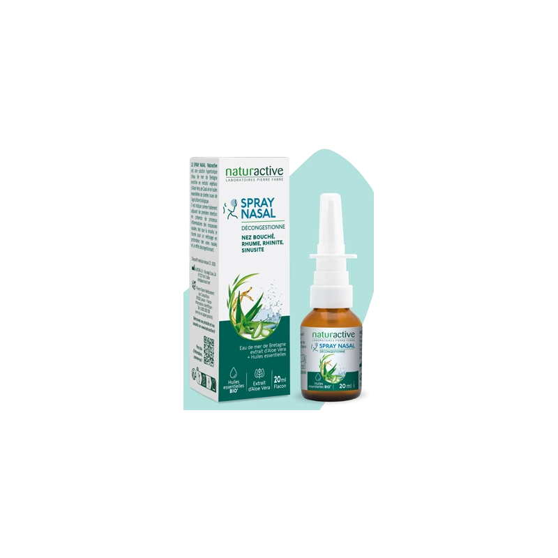 Spray Nasal aux Essences - Décongestionne - Naturactive - 20 ml