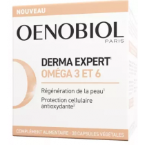 Derma Expert - Oméga 3 & 6 - Oenobiol - 30 Capsules