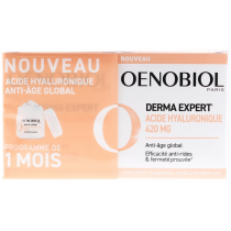 Derma Expert - Acide Hyaluronique 420 mg - Oenobiol - 60 Gélules