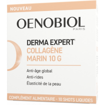 Derma Expert - Collagène Marin 10g - Oenobiol - 10 Shots