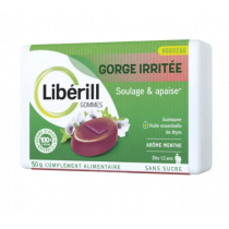 Irritated Throat Gummies - Relieves And Soothes - Libérill - 50g