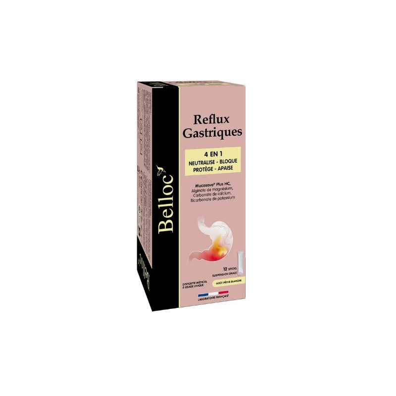 Gastric Reflux 4 In 1 - Belloc - 12 Sticks