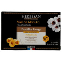 Throat Lozenges - Soothe Your Throat - Manuka Honey - Herbesan - 16 Lozenges