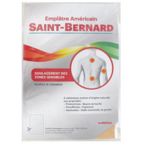 Emplâtre Américain -  Saint-Bernard - Tissu élastique - 1 Emplatre